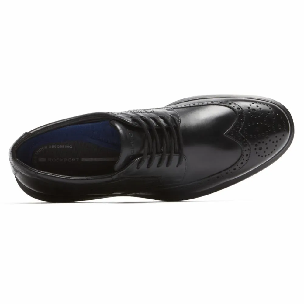 Rockport Men DRESSPORTS 2 LITE WING TIP BLACK/LEATHER