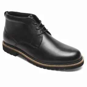 Rockport Men MARSHALL CHUKKA BLACK/LEATHER