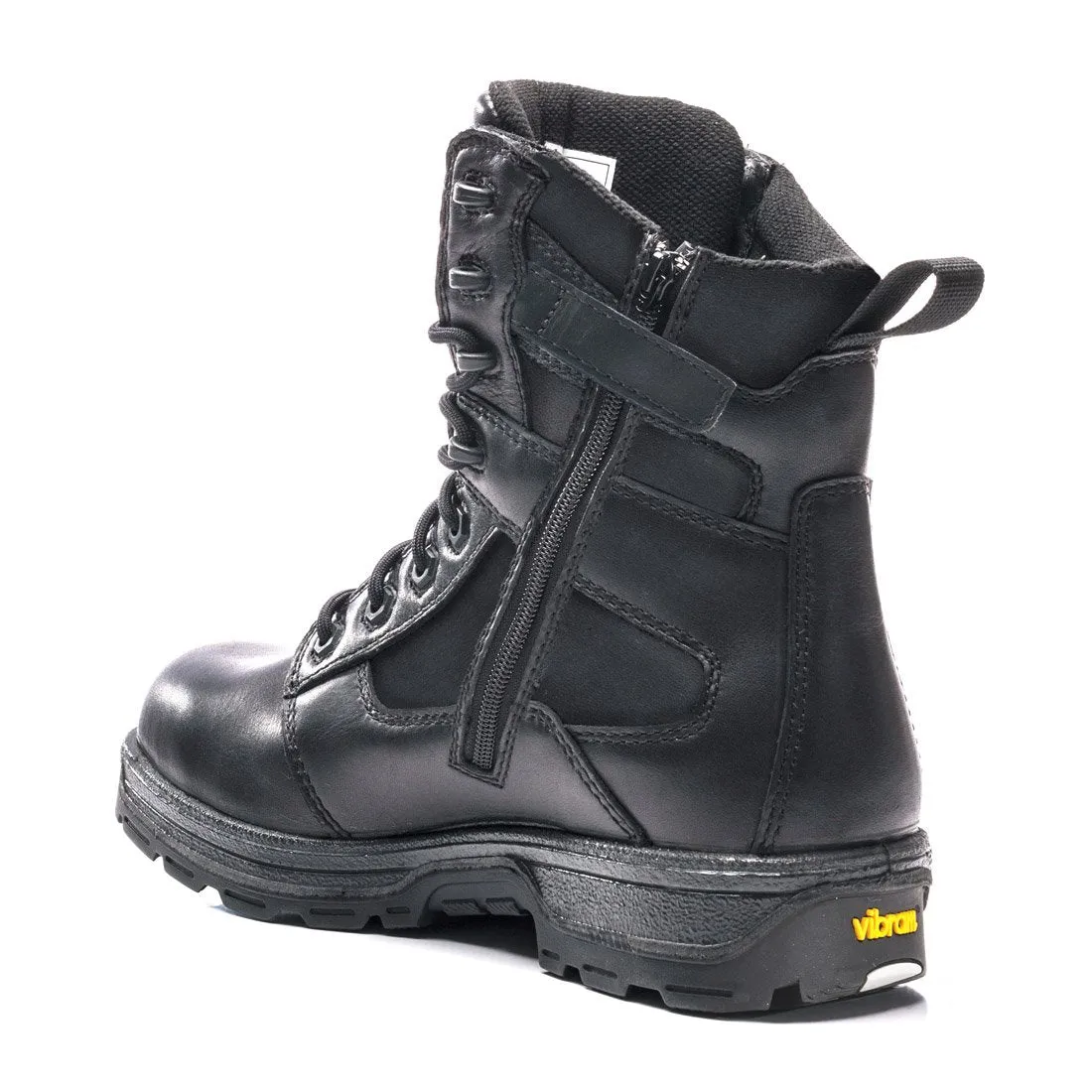 Royer Unisex 8" Agility Side Zip Composite Toe Work Boot With Vibram Arctic Grip