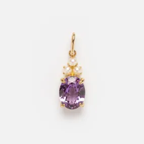 Solid Gold 2024 June Capsule Classic Alexandrite Charm