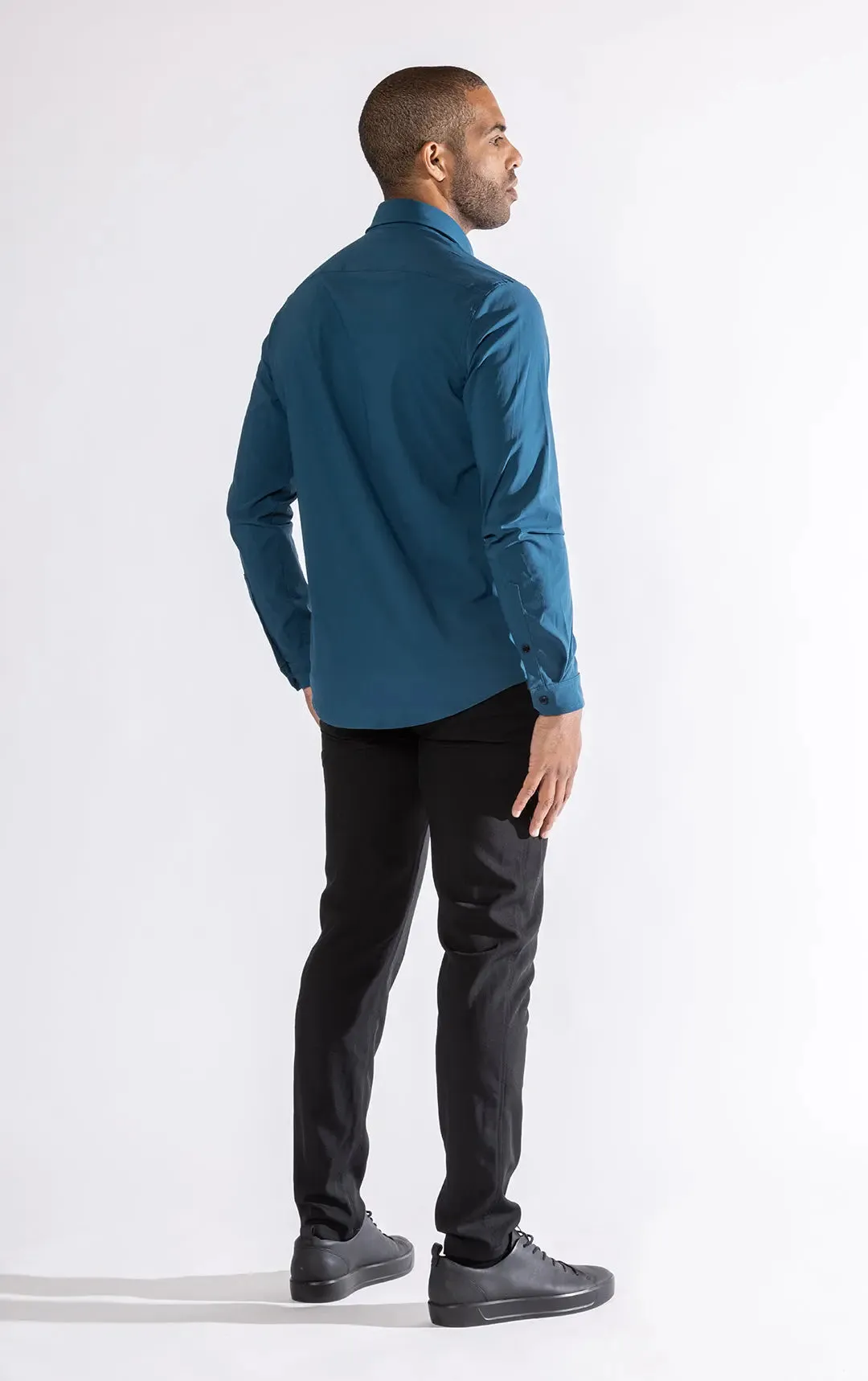 STRETCH SUMMER WOOL SHIRT - CLEARANCE