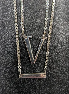 Tiered Valor Necklace - Sterling Silver