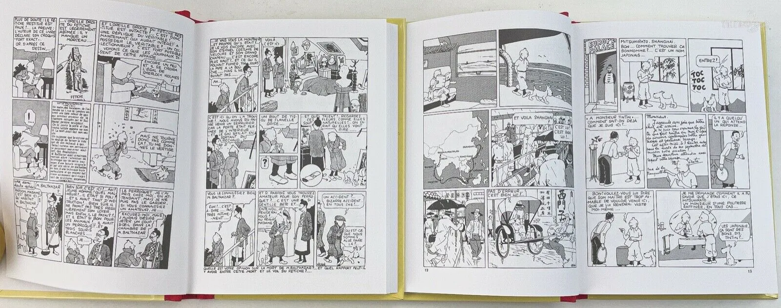 TINTIN IN BLACK & WHITE Set of x9 1987 1st Edition Mini Facsimile Editions Herge