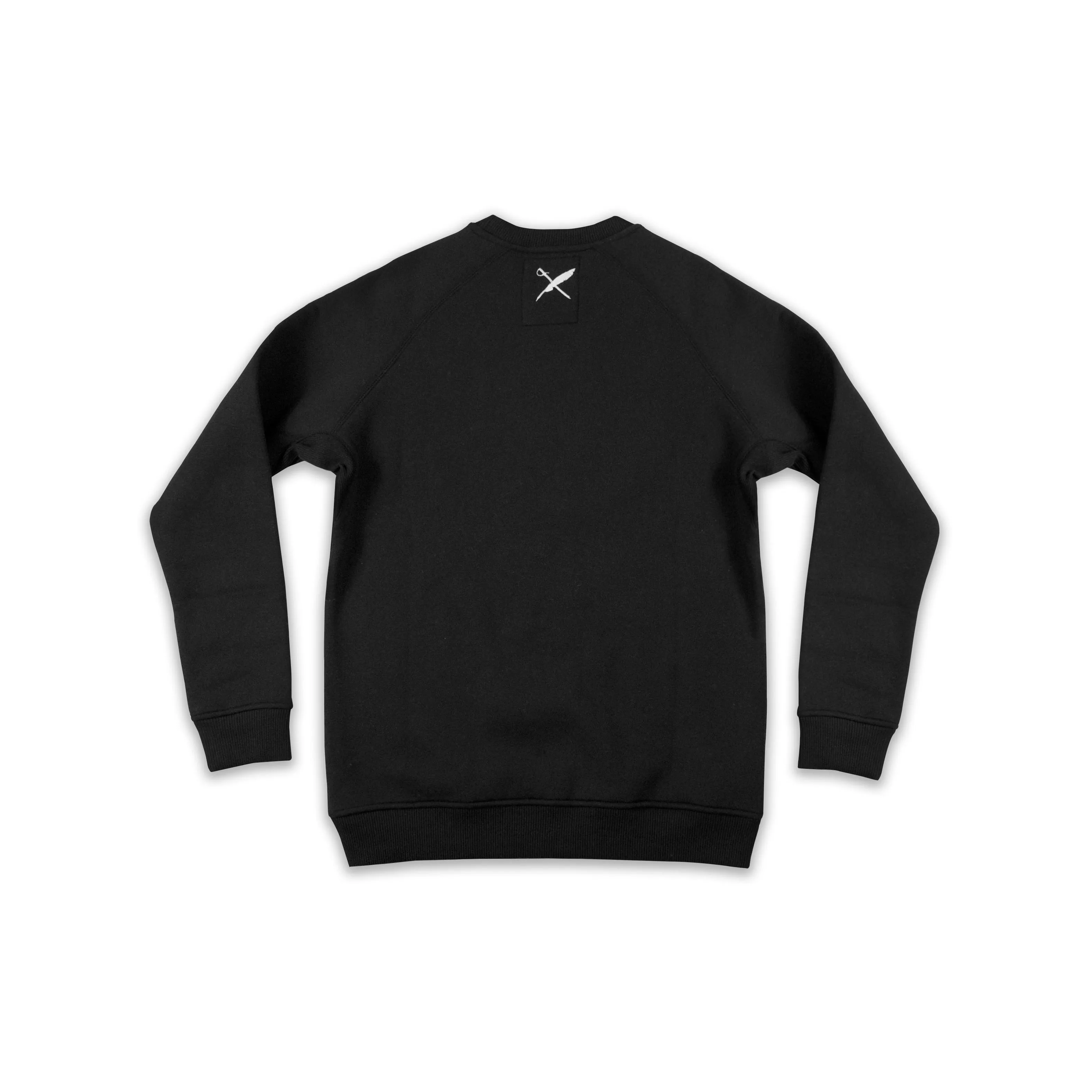 UNISEX BOBBY PULLOVER IN BLACK