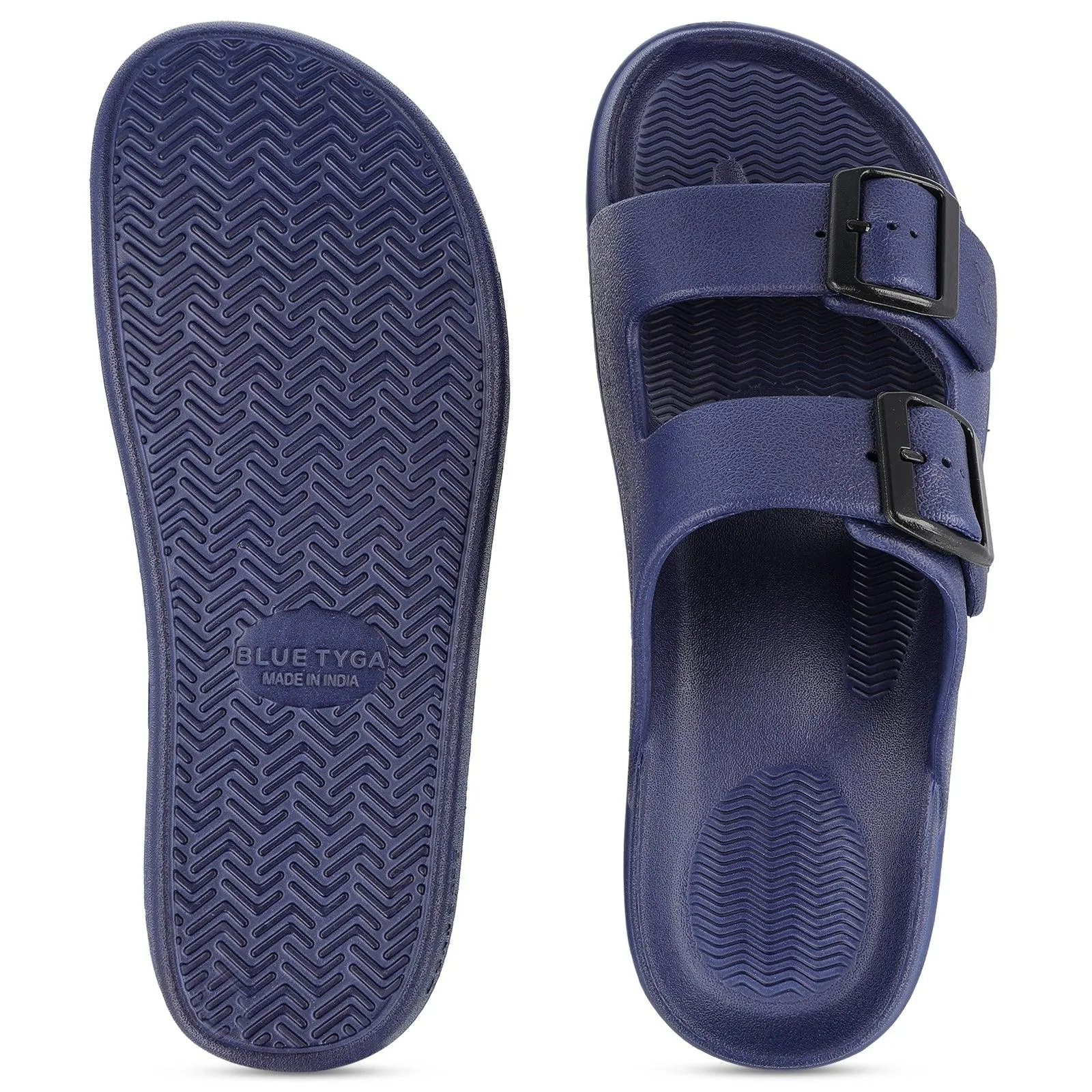 Walkaroo Men Casual Flip-Flop  - WC4822 Navy Blue