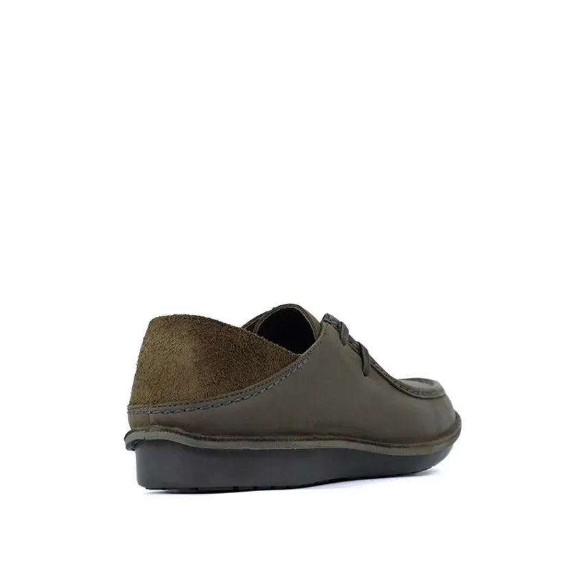 Weaver Wallabee Men's Shoes - Grey Canvass Grey Nubuck