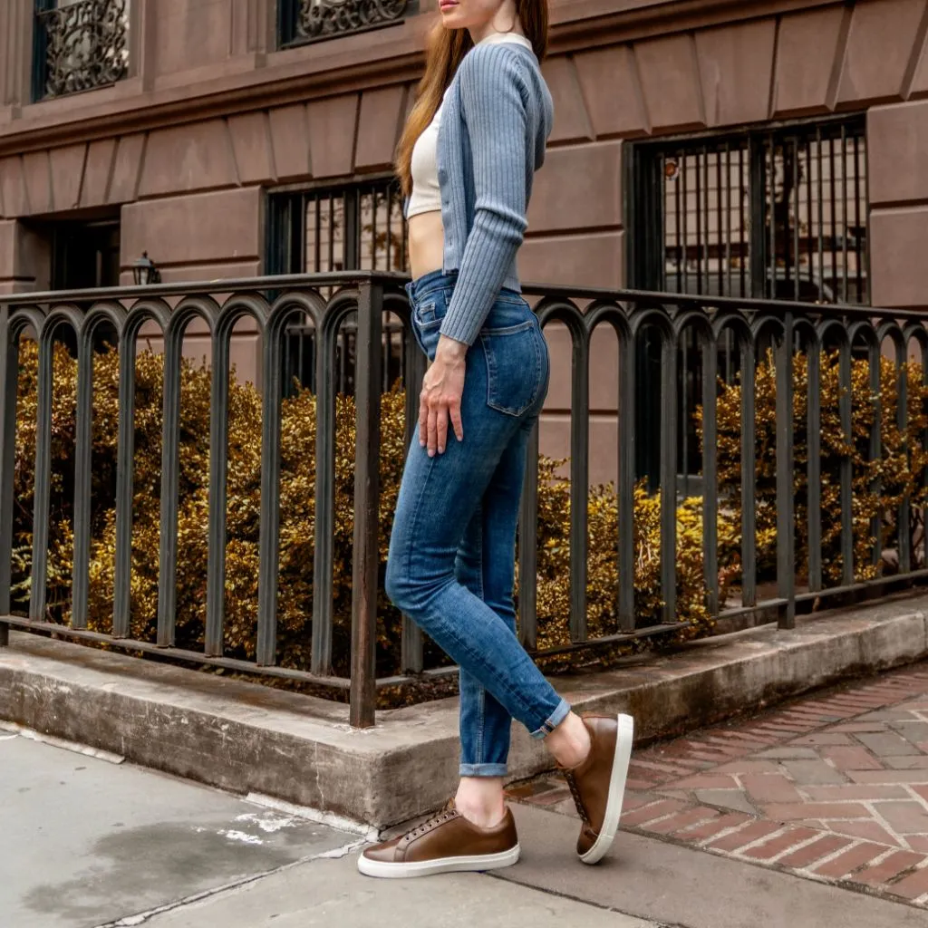 Women's Premier Low Top | Amber Wheat